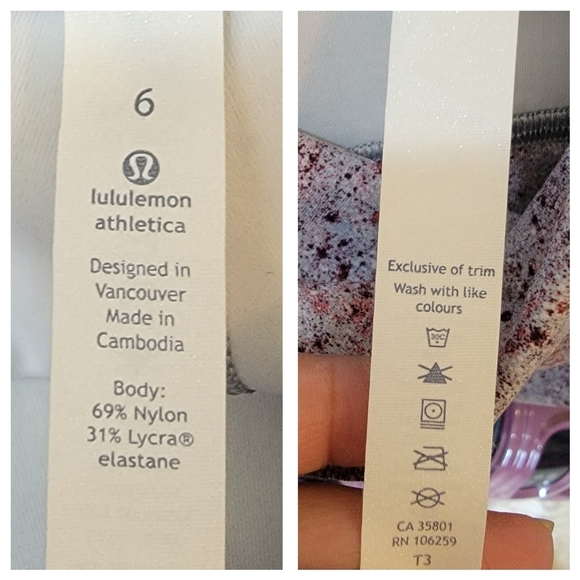 Lulu Lemon Wunder Under Hi-Rise Leggings 6 (Full-On Luxetreme) Summer Haze Multi - Picture 11 of 12